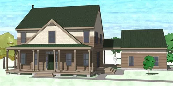 image of beach house plan 9319