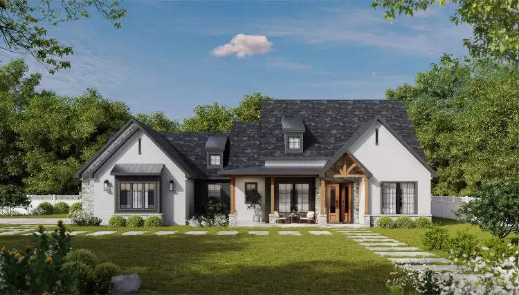 image of texas house plan 12781