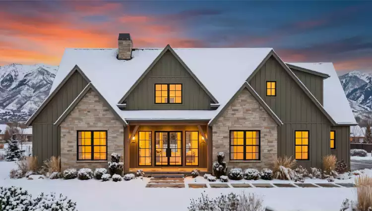 image of farmhouse plan 10110