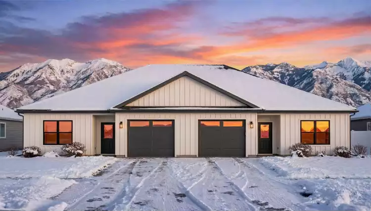 image of duplex house plan 10148