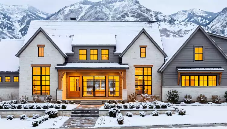 image of large craftsman house plan 10318