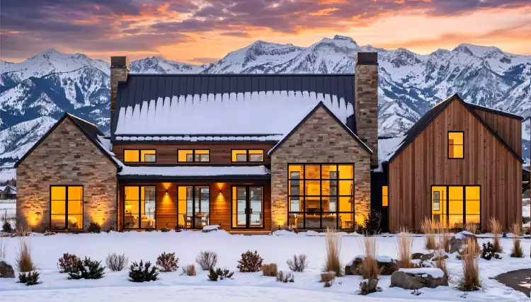 image of single story ranch house plan 10679