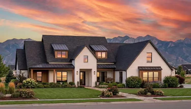 image of large ranch house plan 12013