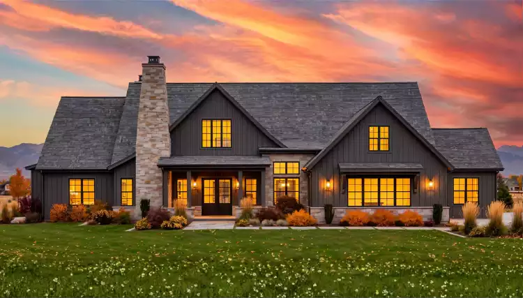 image of large country house plan 12016