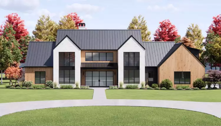 image of four bedroom house plan 12027