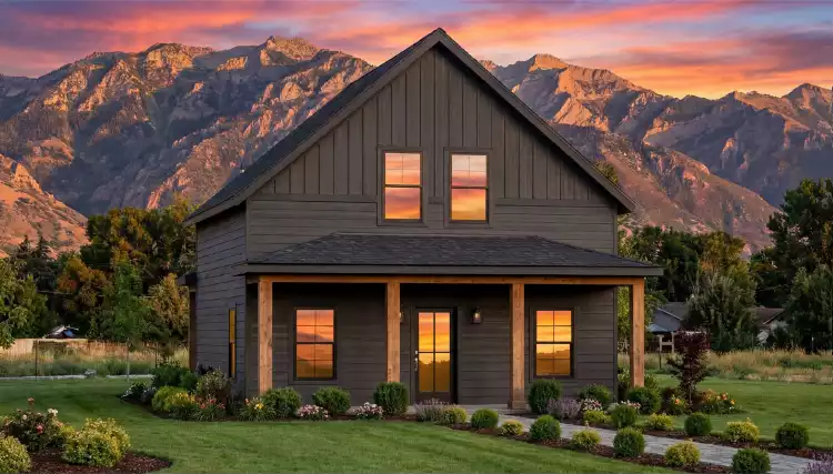 image of vacation house plan 12030