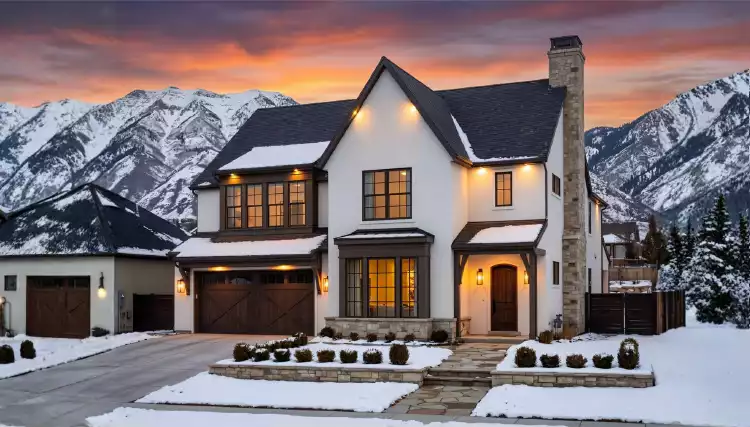 image of 2 story cottage house plan 12036