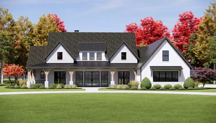 image of large country house plan 12037