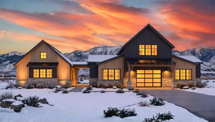 image of 1.5 story house plan 12040