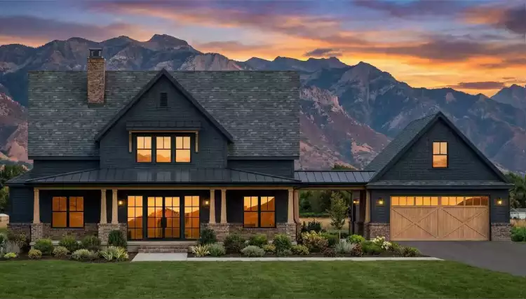 image of 2 story farmhouse plans with porches plan 12161