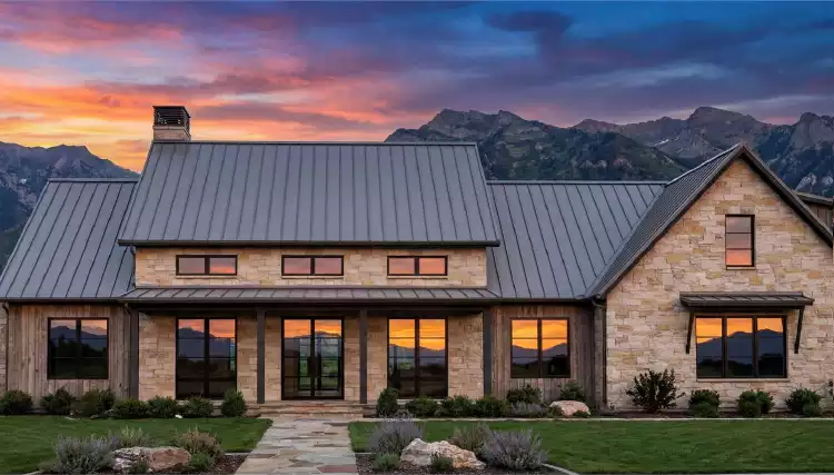 image of four bedroom house plan 12166