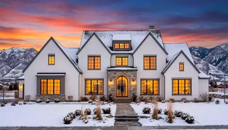 image of french country house plan 4975