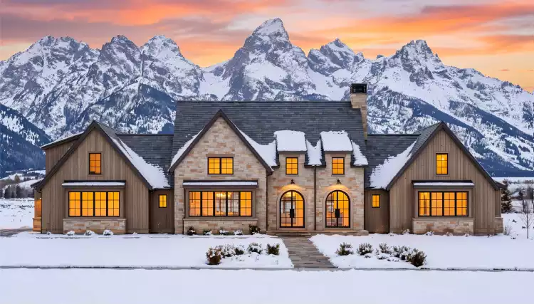 image of european house plan 4978