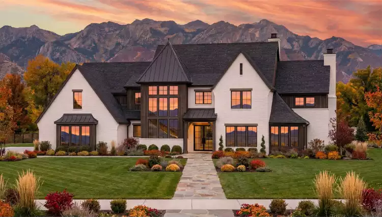 image of french country house plan 4993