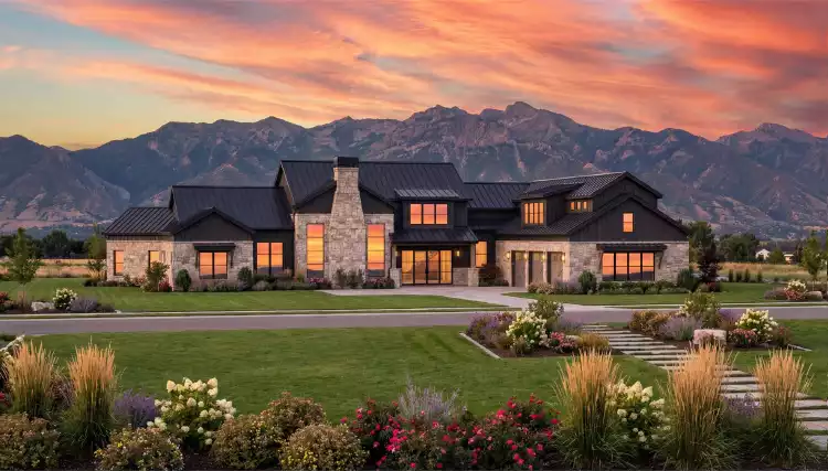 image of large house plans and home designs plan 5081