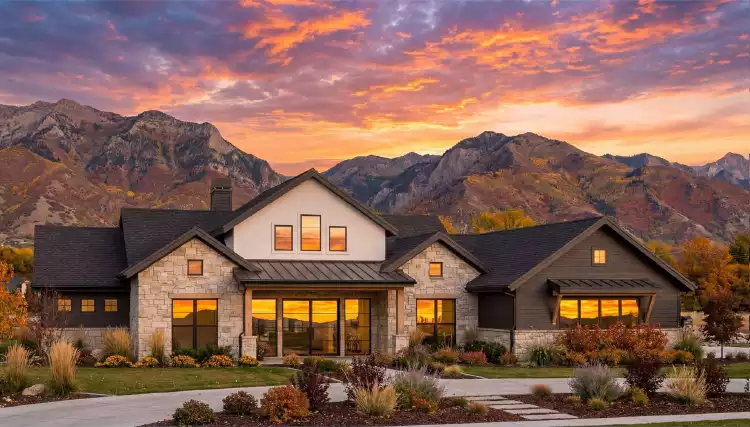 image of european house plan 5085