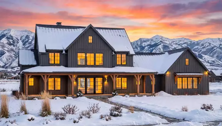 image of side entry garage house plan 6710