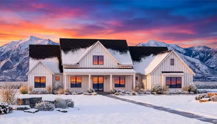 image of ranch house plan 6725