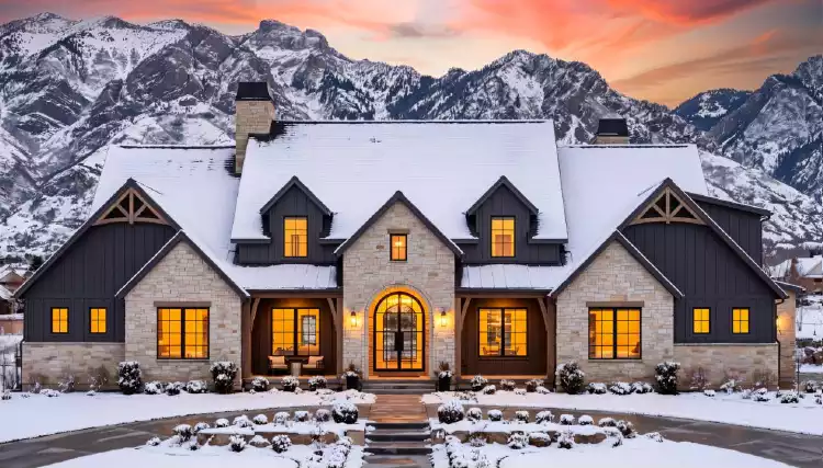 image of single story french country house plan 6786