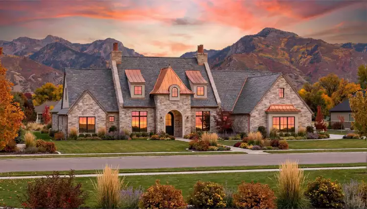 image of french country house plan 6787