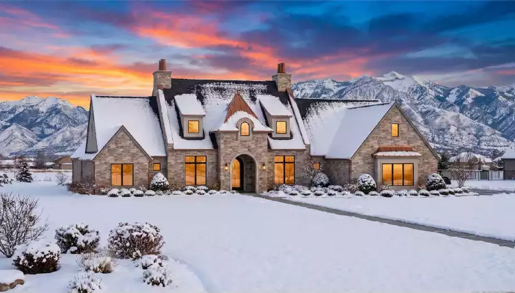 image of large french country house plan 6787