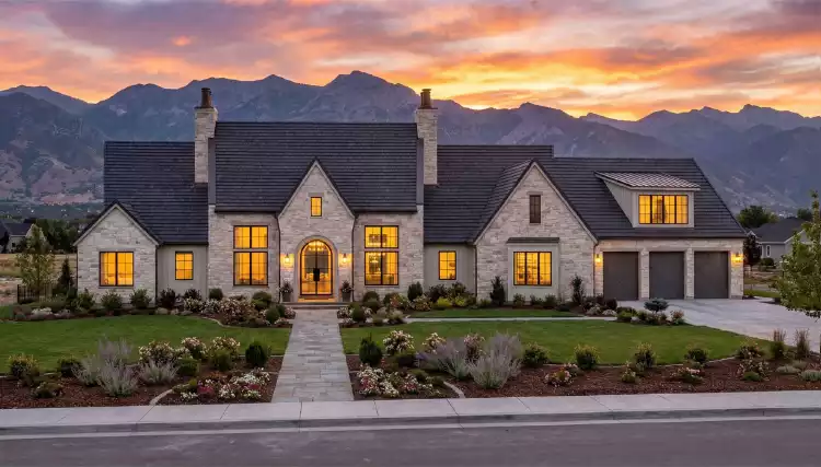 image of four bedroom house plan 7109