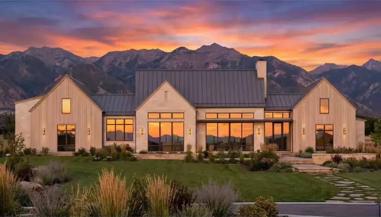 image of 2 story farmhouse plan 7304