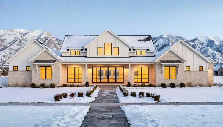 image of large country house plan 7542