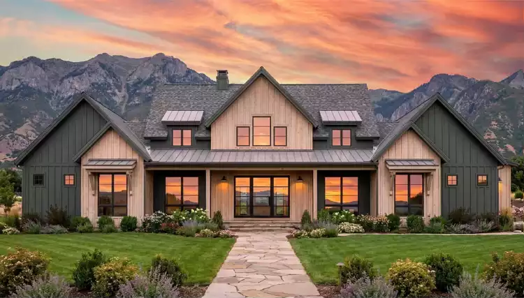 image of farmhouse plan 7652