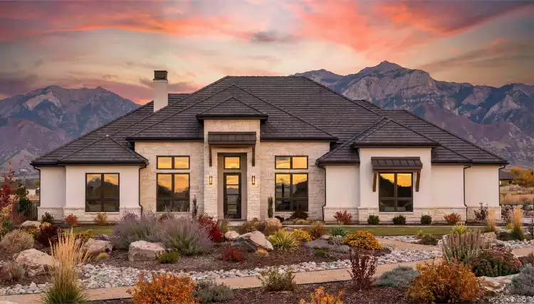 image of luxury house plan 8452