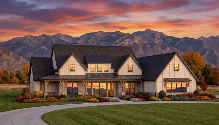 image of country house plan 9074