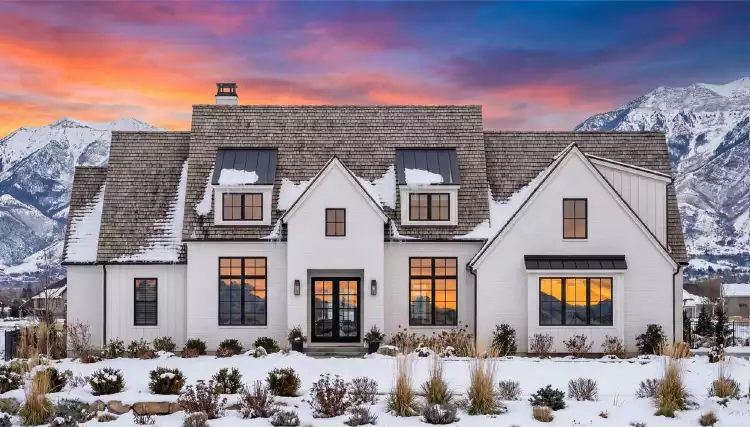 image of large ranch house plan 9174