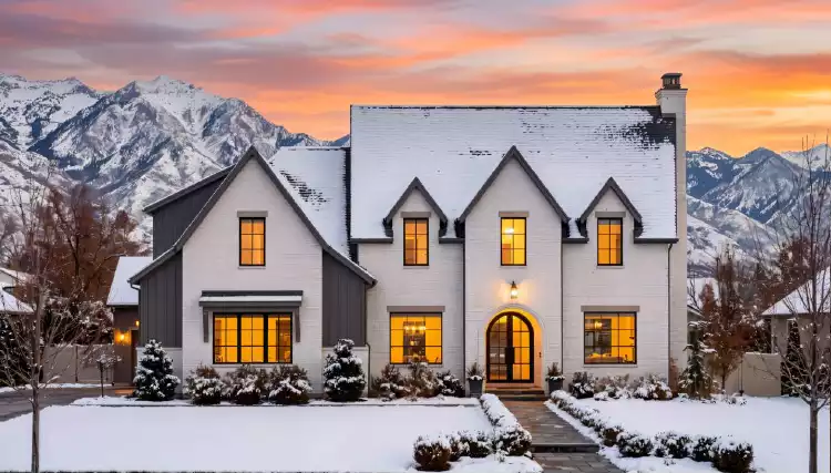 image of large traditional house plan 9179