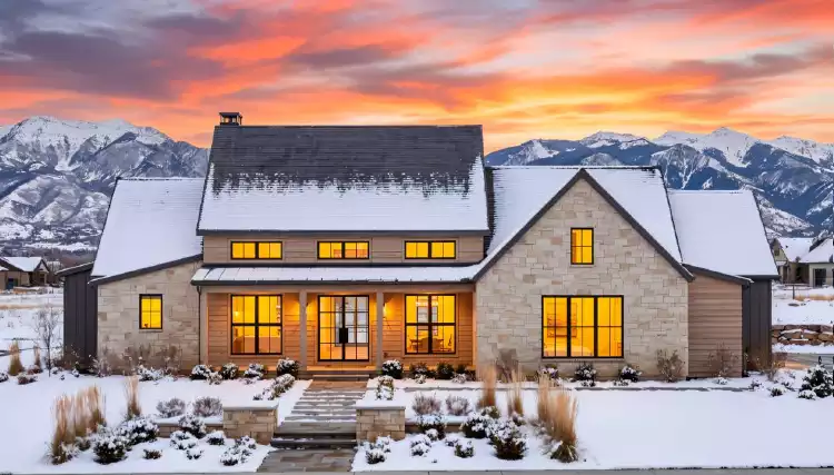 image of ranch house plan 9198