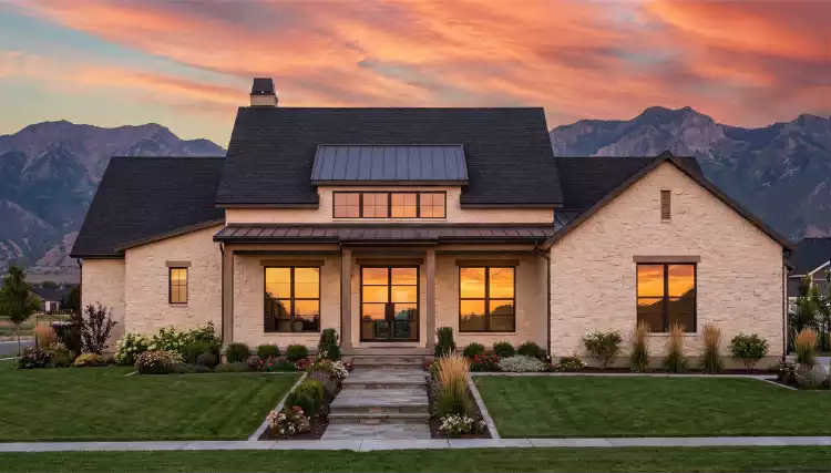 image of farmhouse plan 9207