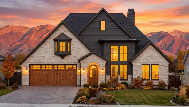 image of single story french country house plan 9229