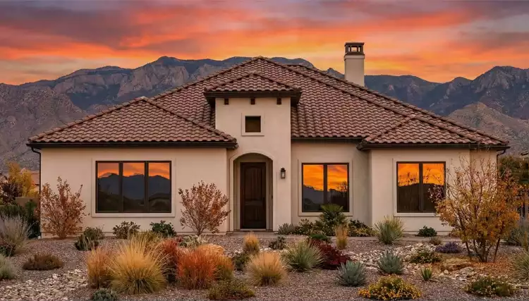 image of four bedroom house plan 9235