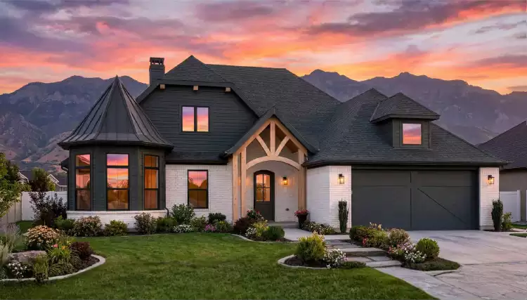 image of victorian house plan 9246