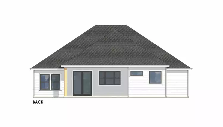 One Story Craftsman Cottage Style House Plan 9258: Musetti 9258