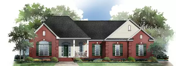 image of small ranch house plan 5760