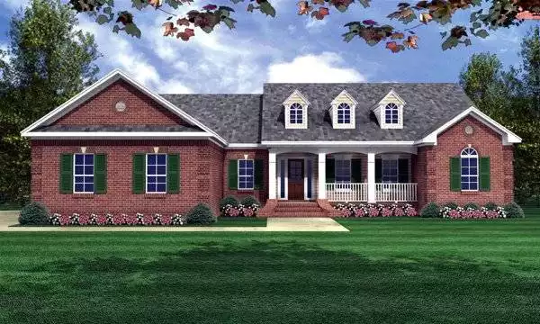 image of french country house plan 5720