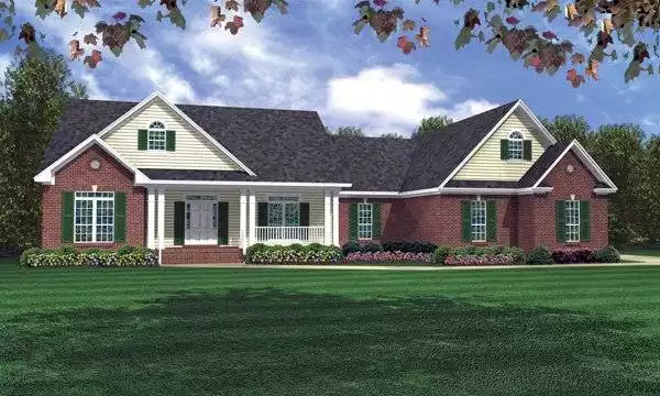 image of affordable ranch house plan 5757