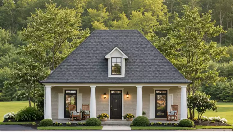 image of european house plan 11589