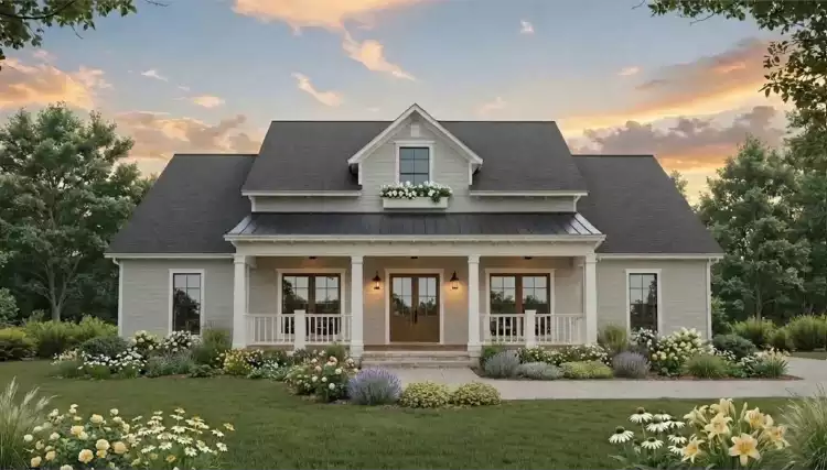 image of alabama house plan 12507