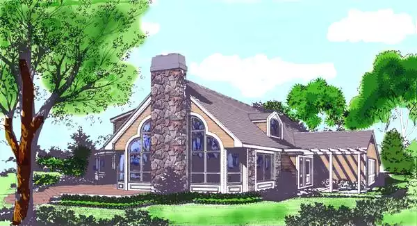 image of contemporary house plan 3868