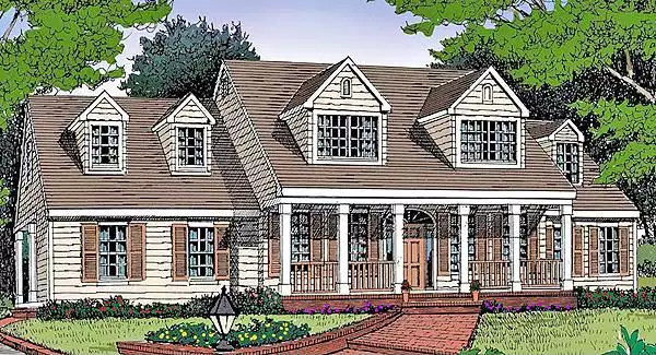image of bonus room house plan 4462