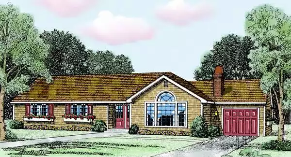 image of 1001 - 1500 square feet house plan 3878