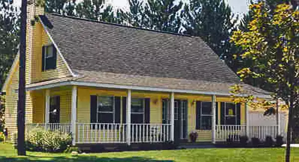 image of small farmhouse plan 3430