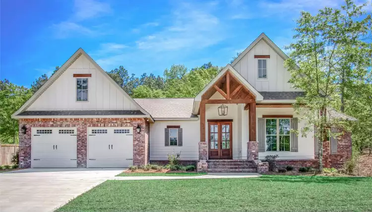 image of 1.5 story house plan 10064