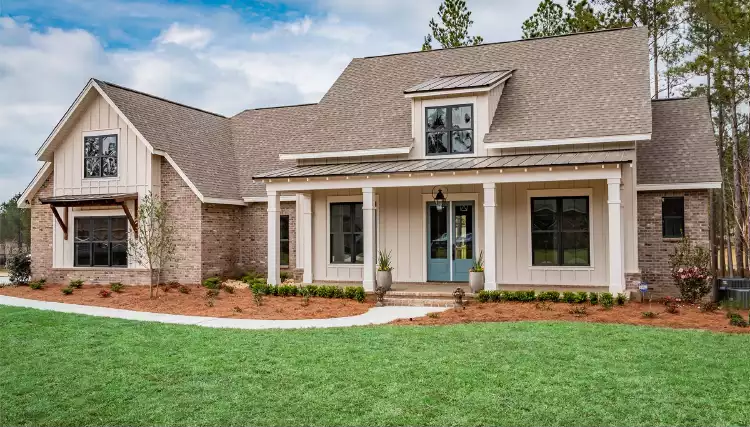 image of 1.5 story house plan 10082